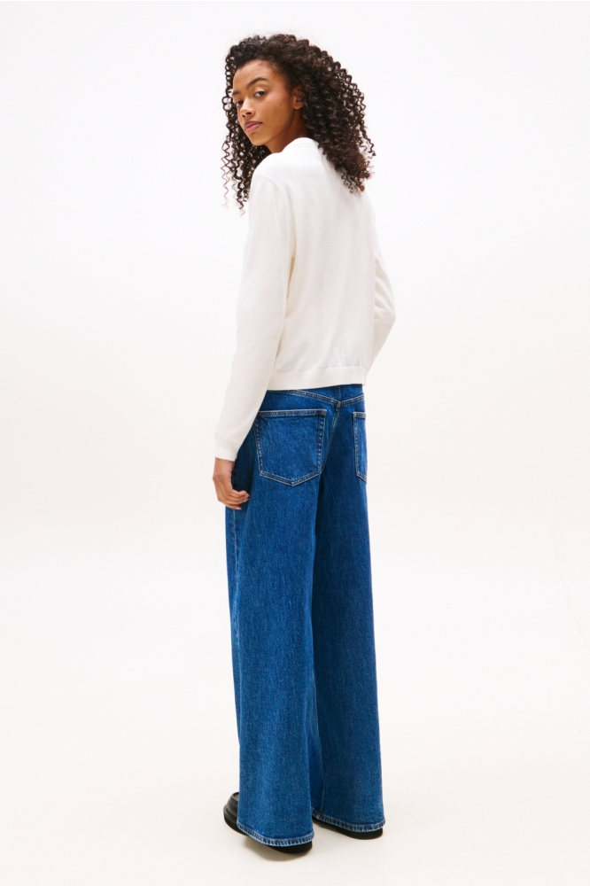 TJW ESSENTIAL CREW S DW0DW20159 YBH ANCIENT WHITE